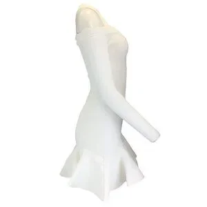 Alexander McQueen | Dresses | Alexander Mcqueen White Ribbed